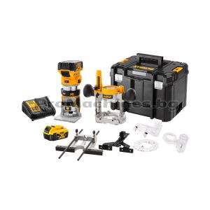 Акумулаторна оберфреза безчеткова 18V - Dewalt DCW604P2 