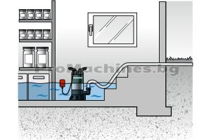 Помпа дренажна 1100W - Metabo PS 18000 SN 