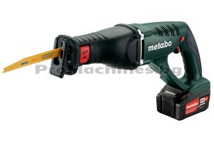 Саблен трион акумулаторен 18V 2x5.2Ah - Metabo ASE 18 LTX 