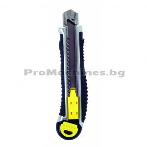 Нож макетен 18х170мм метал 5 ножч. - Top Master Pro 