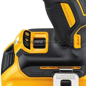 Компактен винтоверт, ударен, безчетков, 18 V, куфар - DEWALT DCD796NT 