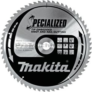 Диск за циркуляр за дърво 355х30 Т60 - Makita 