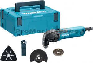 Мултифункционална осцилираща машина 320W - Makita TM3000CX1J 