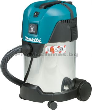 Прахосмукачка сухо/мокро 1000W 30л - Makita VC3011L 