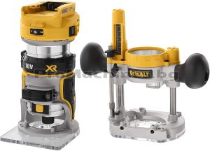 Оберфреза акумулаторна 18V без батерии в куфар - Dewalt DCW604NT 