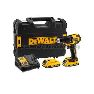 Акумулаторен винтоверт ударен 65Nm безчетков 18V  2.0Ah - Dewalt DCD709D2T