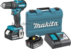 Винтоверт ударен 18V 40Nm 2x3Ah - Makita DHP483RFE  