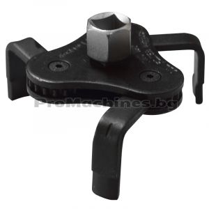 Ключ за маслен филтър тричелюстен 1/2 63-102мм - Force 61904A 