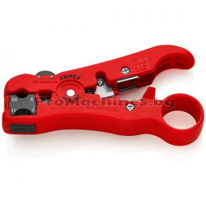 Инструмент за коаксиални кабели - Knipex 16 60 06 SB 