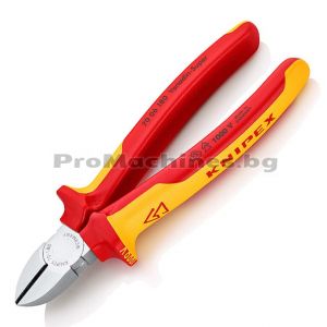 Клещи резачки изолирани 180мм - Knipex 70 06 180 