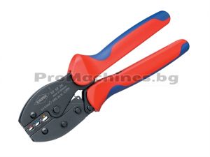 Клещи кримпващи за изолирани кабелни обувки PreciForce - Knipex 97 52 36 