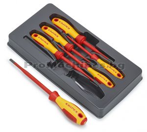 Отвертки изолирани Slim 6 части - Knipex 00 20 12 V02 