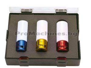 Вложки 1/2 за алуминиеви джанти комплект 3бр - Force K4032 