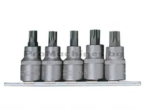 Вложки 1/2 TORX T40-T60 5бр - Force 4051 
