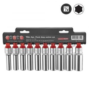 Вложки 1/2 удължени 10-19мм 10бр - Force 41018D 