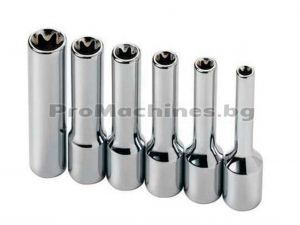 Вложки 1/4 E4-E10 удължени 6бр - Force 2062 