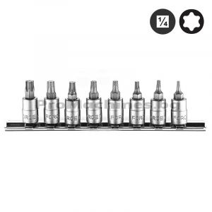 Вложки 1/4 TORX T8-T40 8бр - Force 20812 