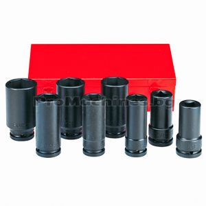 Вложки 3/4 удължени ударни 8бр - Force 6082D 