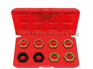 Плашки за ремонт на резби 8 части - Force 67001 