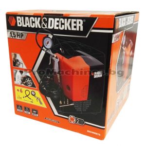 Компресор безмаслен директен 8bar 1.5кс - Black&Decker Cubo 