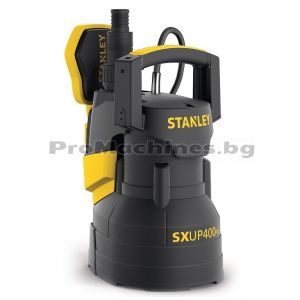 Помпа потопяема за чиста и замърсена вода 400W 8м - Stanley SXUP400PCE 