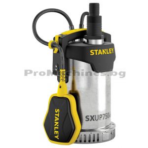 Помпа потопяема за чиста и замърсена вода 750W 8.5м - Stanley SXUP750XCE 