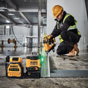 Лазарен нивелир зелен 360 градуса 12V/18V – Dewalt DCE089D1G18 