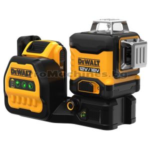 Лазарен нивелир зелен 360 градуса 12V/18V – Dewalt DCE089D1G18 