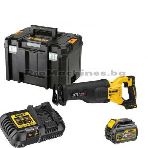 Саблен трион акумулаторен 18V FlexVolt Advantage 1х6Ah - Dewalt DCS386T1 