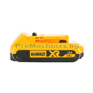 Батерия - DEWALT XR Li-Ion DCB183, 18.0V, 2.0Ah 