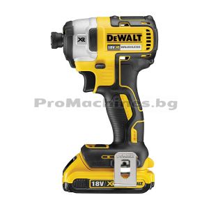 Акумулаторен ударен безчетков винтоверт - DeWalt DCF887D2, 18V, 2 x 2.0 Ah XR Li-Ion батерии, 205 Nm TSTAK