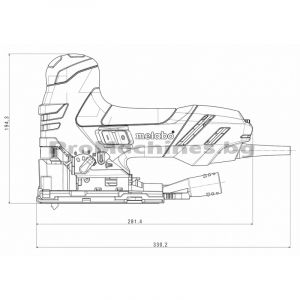 Зеге прободен трион 750W 140мм - Metabo STE 140 Plus 