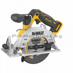 Циркуляр 12V 140мм безчетков без батерии - Dewalt DCS512N 