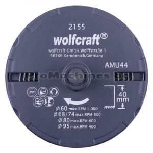 Боркорони за дърво 60-95мм - Wolfcraft 