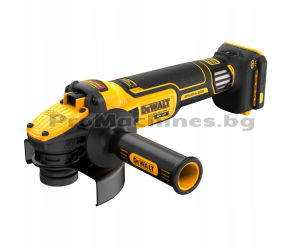 Ъглошлайф  с регулируеми обороти 18V ф125мм без батерия  - DeWalt DCG409VSN 