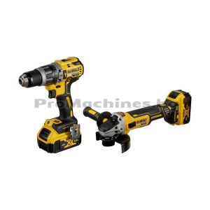 Винтоверт DCD796 + ъглошлайф DCG405 18V 2x5Ah - DeWalt DCK2080P2T 