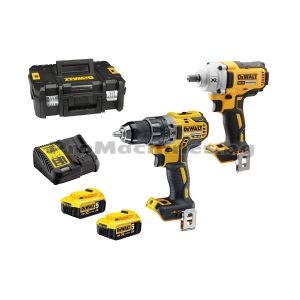 Винтоверт DCD791 + гайковерт DCF894 18V 2x5Ah - DeWalt  DCK2077P2T 