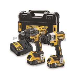 Винтоверт DCD791 + гайковерт DCF887 18V 2x5Ah - DeWalt DCK268P2T 