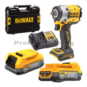 Гайковерт 18V 610Nm 2х1.7Ah батерии  - DeWalt DCF921E2T 