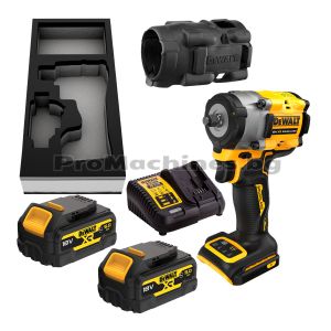 Гайковерт 18V 610Nm, 3/8'' 2х5Ah батерии  - DeWalt DCF923P2G 