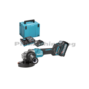 Ъглошлайф 40V 2х4Ah 125мм - Makita GA008GM201 