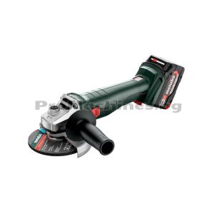 Ъглошлайф акумулаторен 125mm 2X4Ah - Metabo W 18 L 9-125 