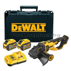 Ъглошлайф 54V 230мм  2х3/9Ah - DeWalt DCG460X2 