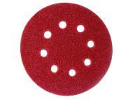  Шкурка за ексцентършлайф &oslash;125mm К120 с 8 отвора 10бр 