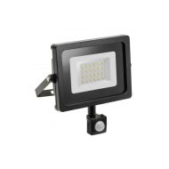 LD-INEXT10W-64 LED прожектор с сензор движение 10W, 6400K, 800lm, 120°, IP65, черен GTV
