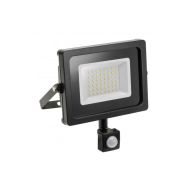 LD-INEXT30W-64 LED прожектор с сензор движение 30W, 6400K, 2400lm, 120°, IP65, черен GTV
