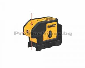 Лазерен нивелир - DEWALT DW083K, 3точков, червен