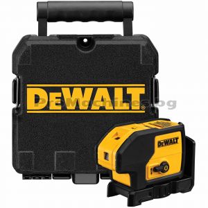 Лазерен нивелир - DEWALT DW083K, 3точков, червен