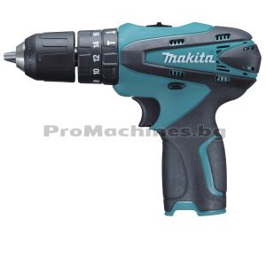 Винтоверт ударен акумулаторен (само тяло) - Makita HP330DZ, 10.8V Li-Ion