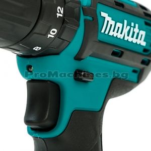 Винтоверт ударен акумулаторен - Makita HP331DSYE, Li-Ion 10.8 V, 1.5 Ah, I/0-450, II/0-1700 об., 30 Nm